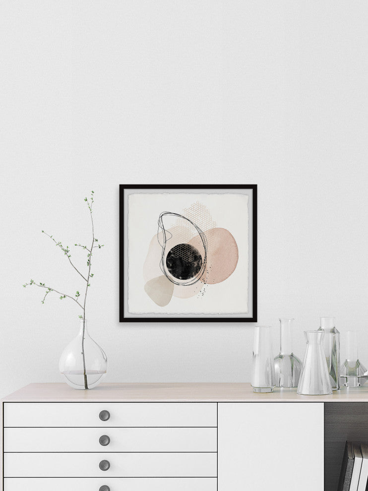 "Sphere of Hope" Framed Painting Print, 12x12