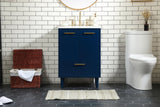 Bailey 24" Bathroom Vanity, Blue
