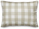 Tan Buffalo Check 14x20 Spun Poly Pillow
