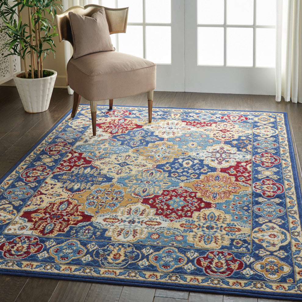 Nourison Grafix 7' x 10' Multicolor Bohemian Indoor Area Rug