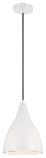 Oden Small Pendant, Matte White