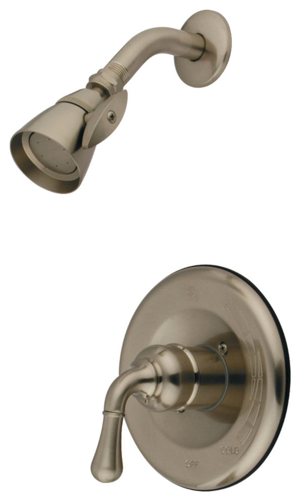 Kingston Brass Pressure Balanced Shower Faucet, Brushed Nickel