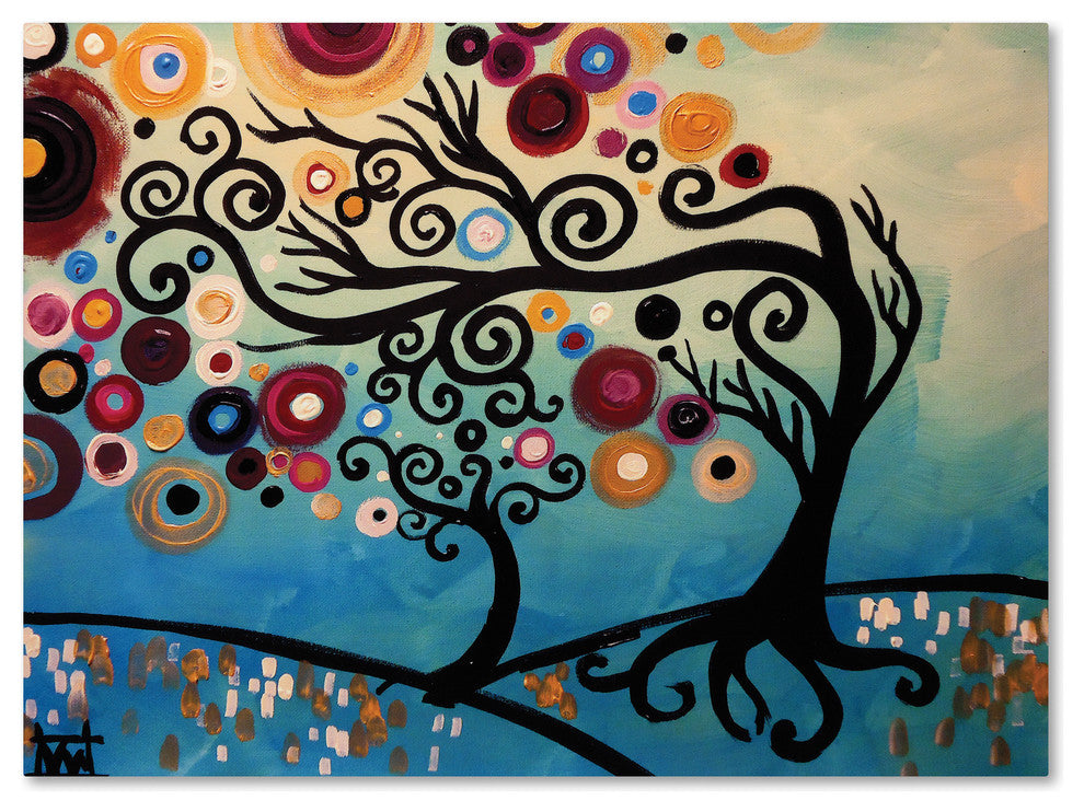 Natasha Wescoat '011' Canvas Art, 19x14