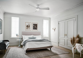 Sola 1 Light 54" Indoor Ceiling Fan, Matte White