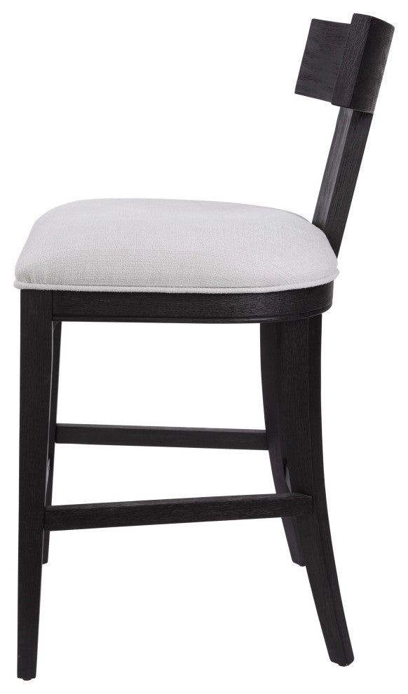 Uttermost Idris Modern Wood Counter stool