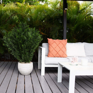4ft. Artificial Cedar Bush UV Resistant, Indoor/Outdoor
