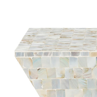 Safavieh Aquamarine Square Mosaic Stool