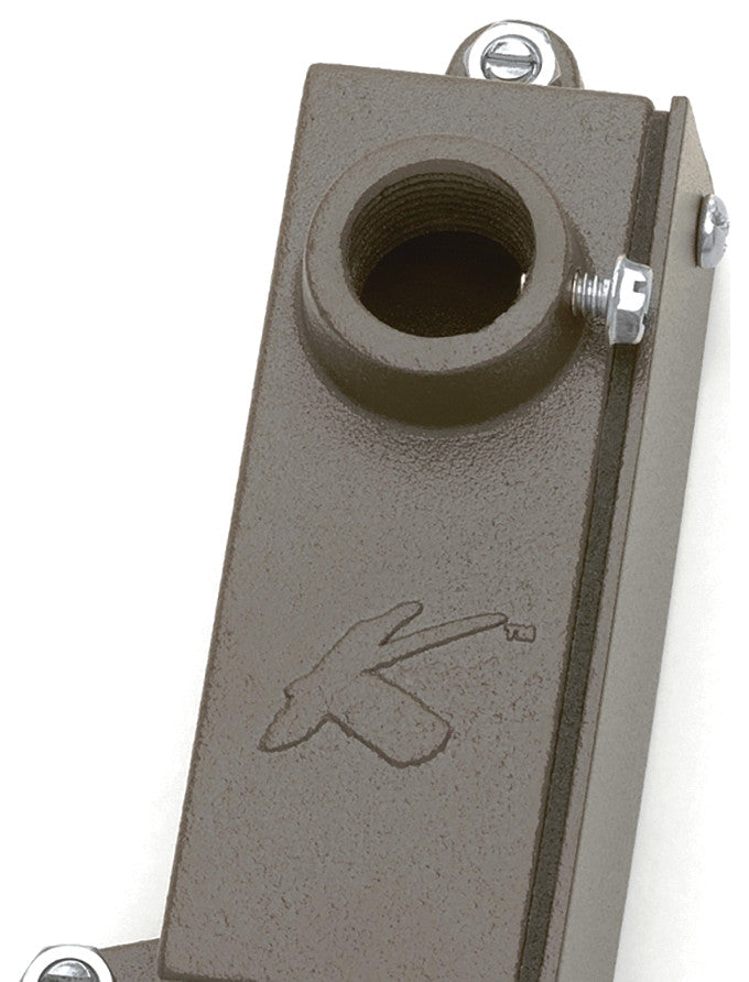Textured Architectural Bronze Mounting Junction