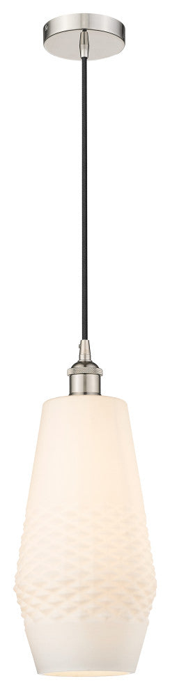 Innovations 616-1P-PN-G681-7-LED 1-Light Mini Pendant, Polished Nickel