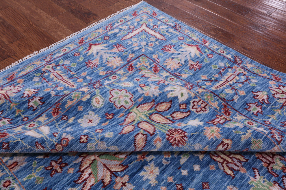8' 4" X 10' 3" Turkish Oushak Handmade Wool Rug - Q15646