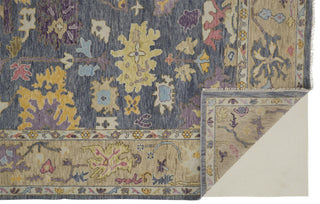 Weave & Wander Larson Traditional Persian, Gold/Blue/Purple, 2'x3'