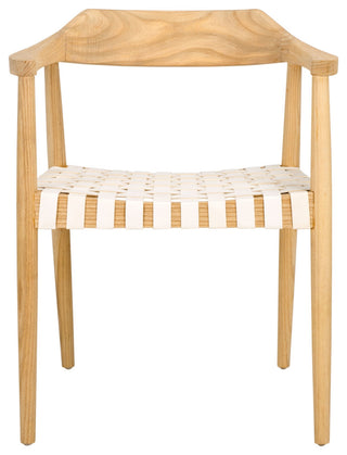 Safavieh Amycus Accent Chair, White/Natural
