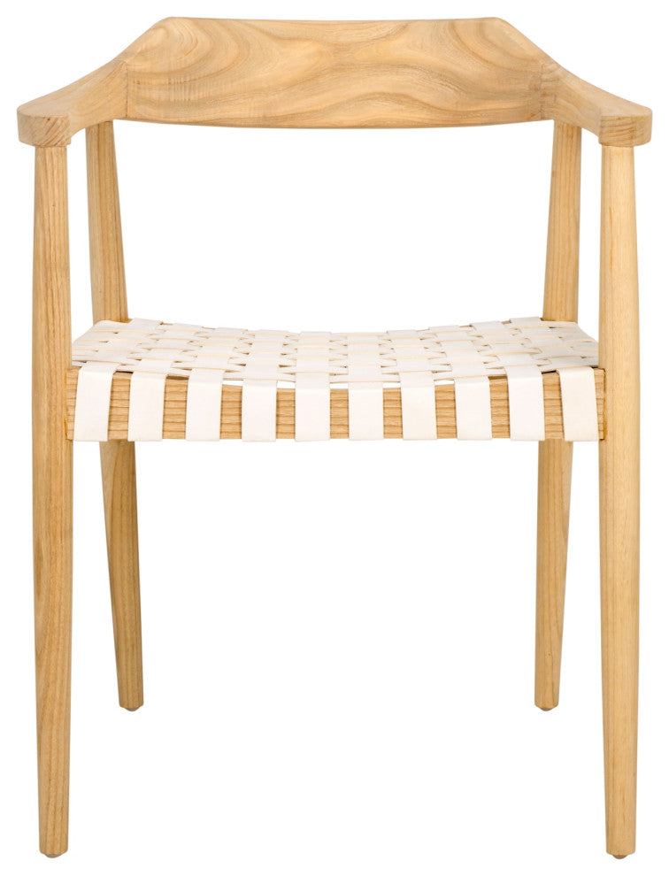 Safavieh Amycus Accent Chair, White/Natural