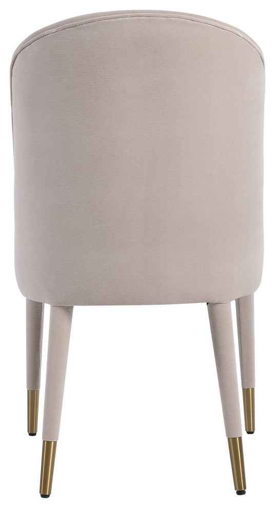 Uttermost - 23593-2 - Armless Chair Set Of 2 - Brie - Brushed Brass