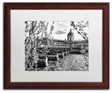 Philippe Hugonnard 'Summer in Paris' Matted Framed Art, 16x20