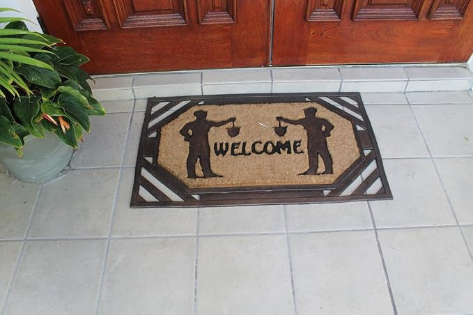 Limited Edition Rubber and Coir "Welcome" Doormat