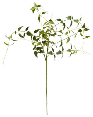43" Green Clematis Leaves Spray 3/Pk