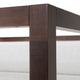 Modrest Manhattan Contemporary Canopy Cherry Bed, Queen