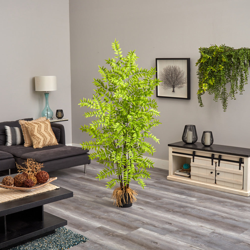 5' Bracken Fern Artificial Tree