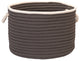 Colonial Mills Basket Doodle Edge Gray Round