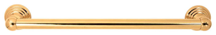 Alno Towel Bar, Polished Brass