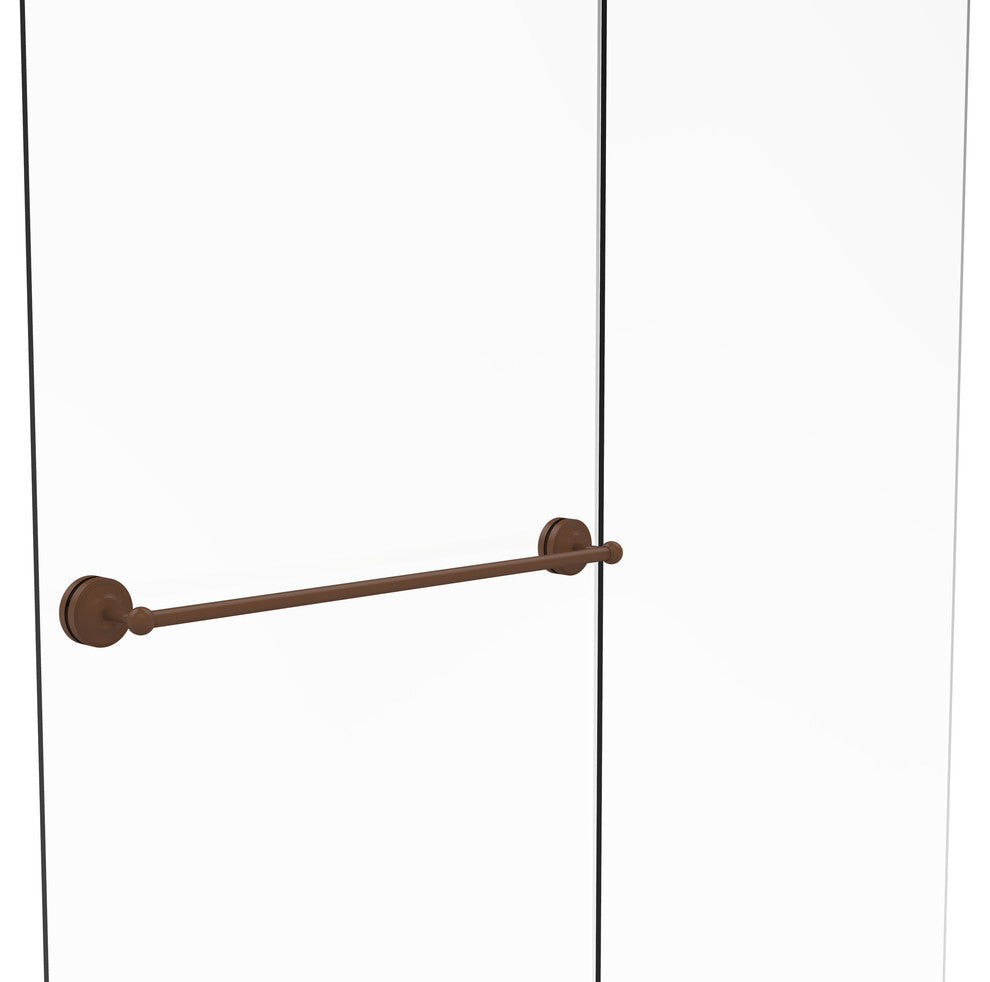 Prestige Regal 30" Shower Door Towel Bar, Antique Bronze