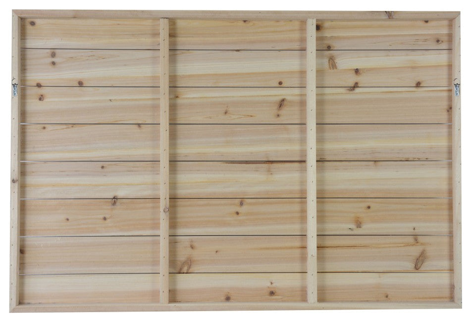 48" Ocean Sand Dunes Wood Plank Wall Art