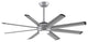 Stellar Ceiling Fan, Silver, 56"
