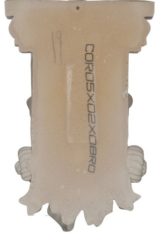 5 1/4"W x 2 3/4"D x 8 1/8"H Rose Corbel