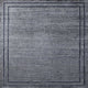 Ahgly Company Indoor Square Mid-Century Modern Area Rugs, 6' Square