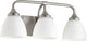Enclave 3-Light Vanity Fixture, Satin Nickel