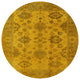 Ahgly Company Indoor Round Mid-Century Modern Area Rugs, 8' Round
