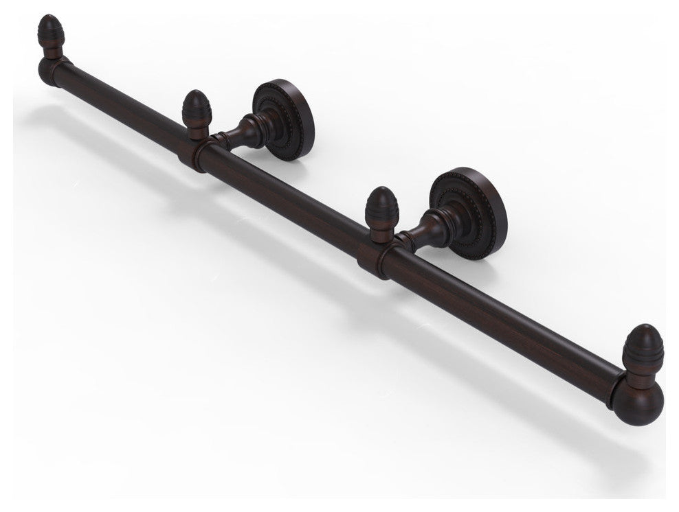 Dottingham 3 Arm Guest Towel Holder, Venetian Bronze