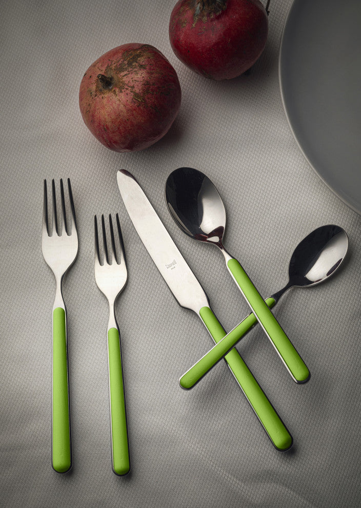 Fantasia Flatware, Acid Green, 5-Piece Set
