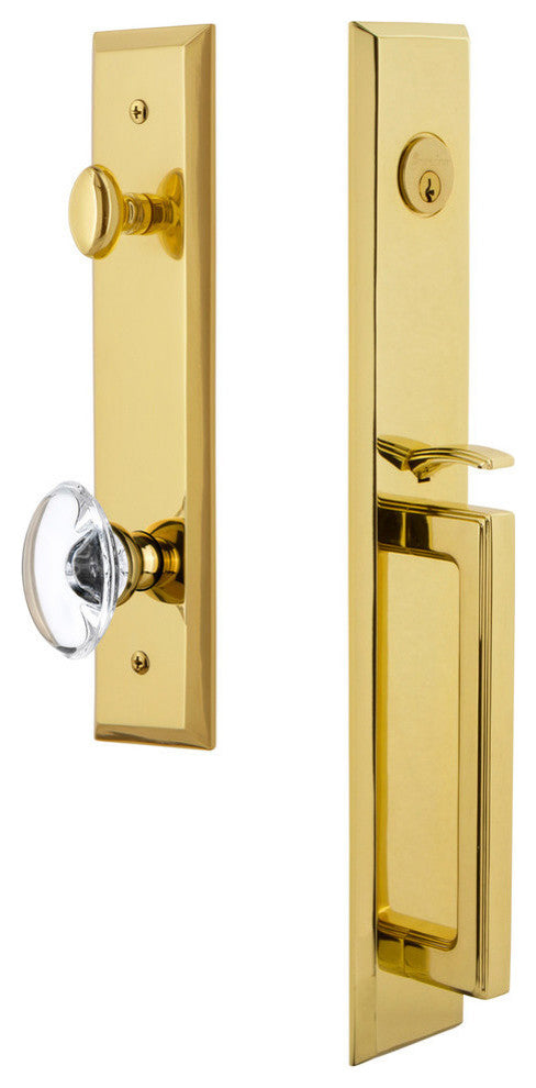 Fifth Avenue 1-Piece Dummy Handleset, D Grip and Provence Knob, 849597