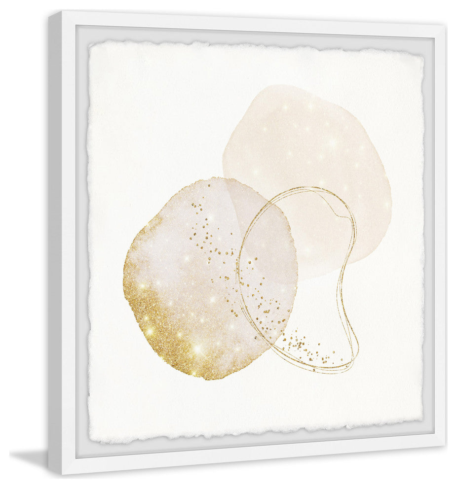 "Enhanced Deformation" Framed Painting Print, 32x32