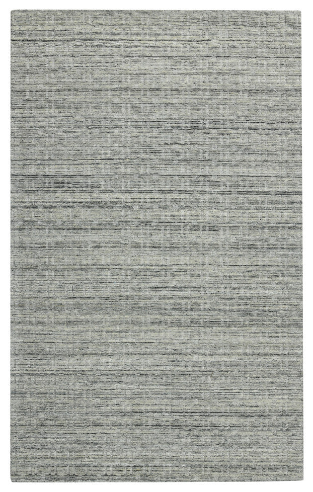 Houston Aliya Area Rug, Light Gray, 7'9" x 9'9", Geometric
