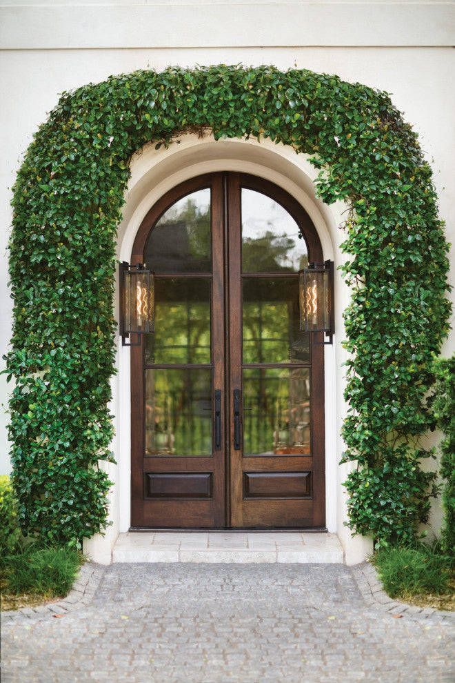 Hinkley Catalina Large Wall Mount Lantern, Black