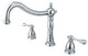 Kingston Brass Roman Tub Faucet, Polished Chrome