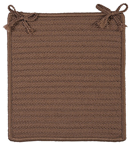 Colonial Mills Chair Pad Simply Home Solid Cashew Chair Pad