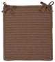 Colonial Mills Chair Pad Simply Home Solid Cashew Chair Pad