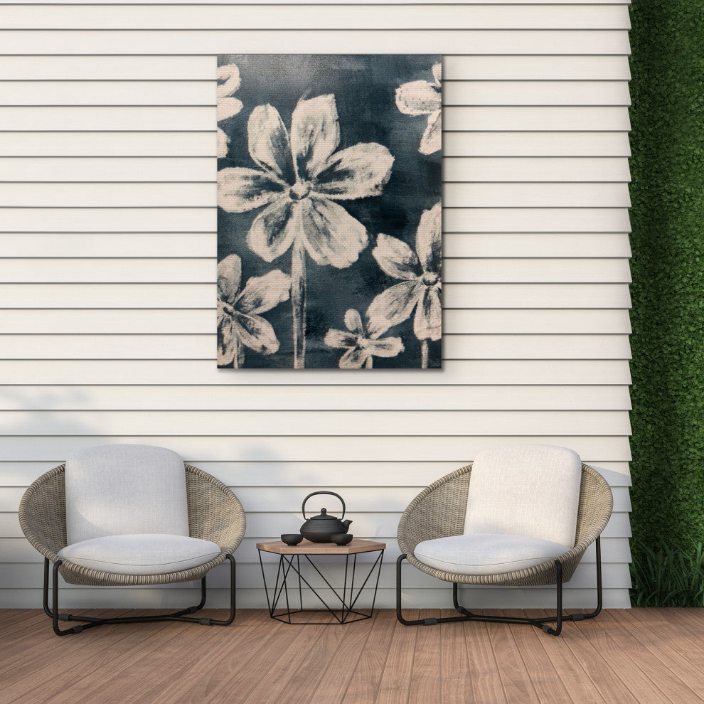American Art Decor Abstract Floral Outdoor Canvas Art Decor Print