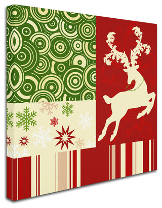 Tina Lavoie 'Beautiful Christmas II' Canvas Art, 18" x 18"