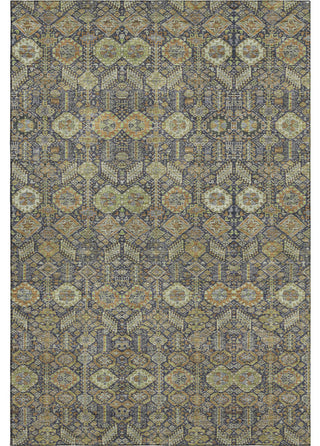 Premium Machine Washable Mayfield AMF574 Paprika 5' x 7'6" Rug