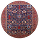 Ahgly Company Indoor Round Mid-Century Modern Area Rugs, 8' Round
