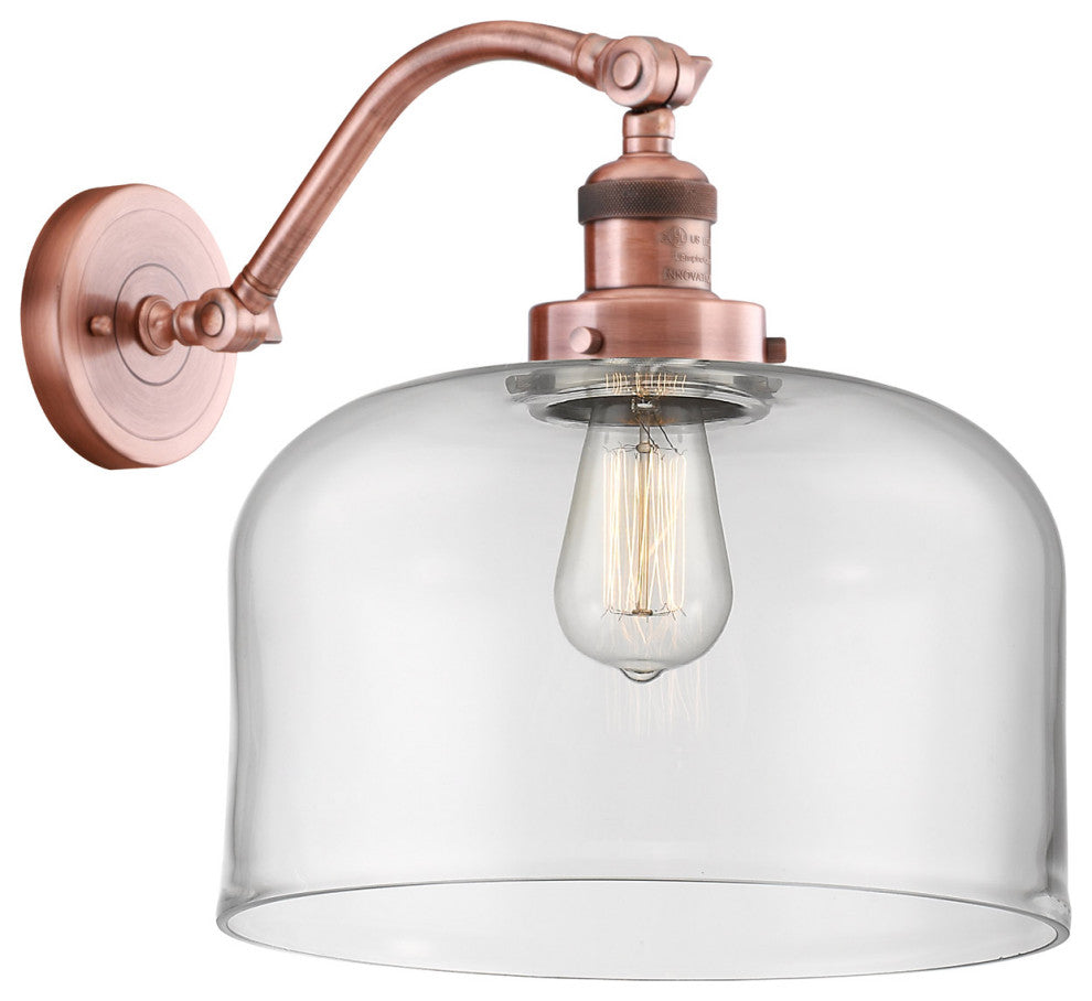 INNOVATIONS LIGHTING 515-1W-AC-G72-L-LED X-Large Bell 1 Light Sconce