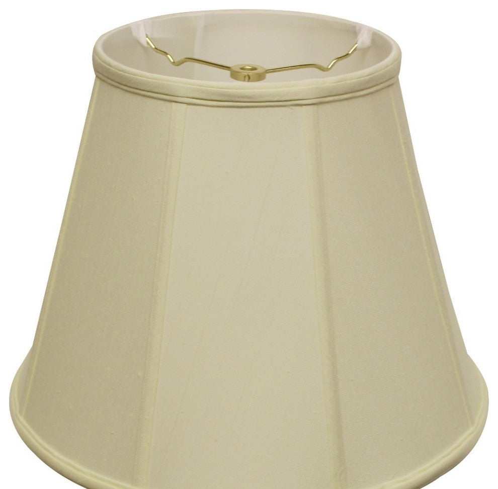 18" Ivory Slanted Empire Monay Shantung Lampshade
