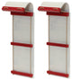 Vintage Toboggan Sled Decor, Set of 2
