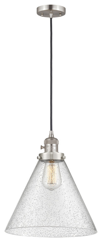 INNOVATIONS 201CSW-SN-G44-L-LED 1-Light Mini Pendant Brushed Satin Nickel