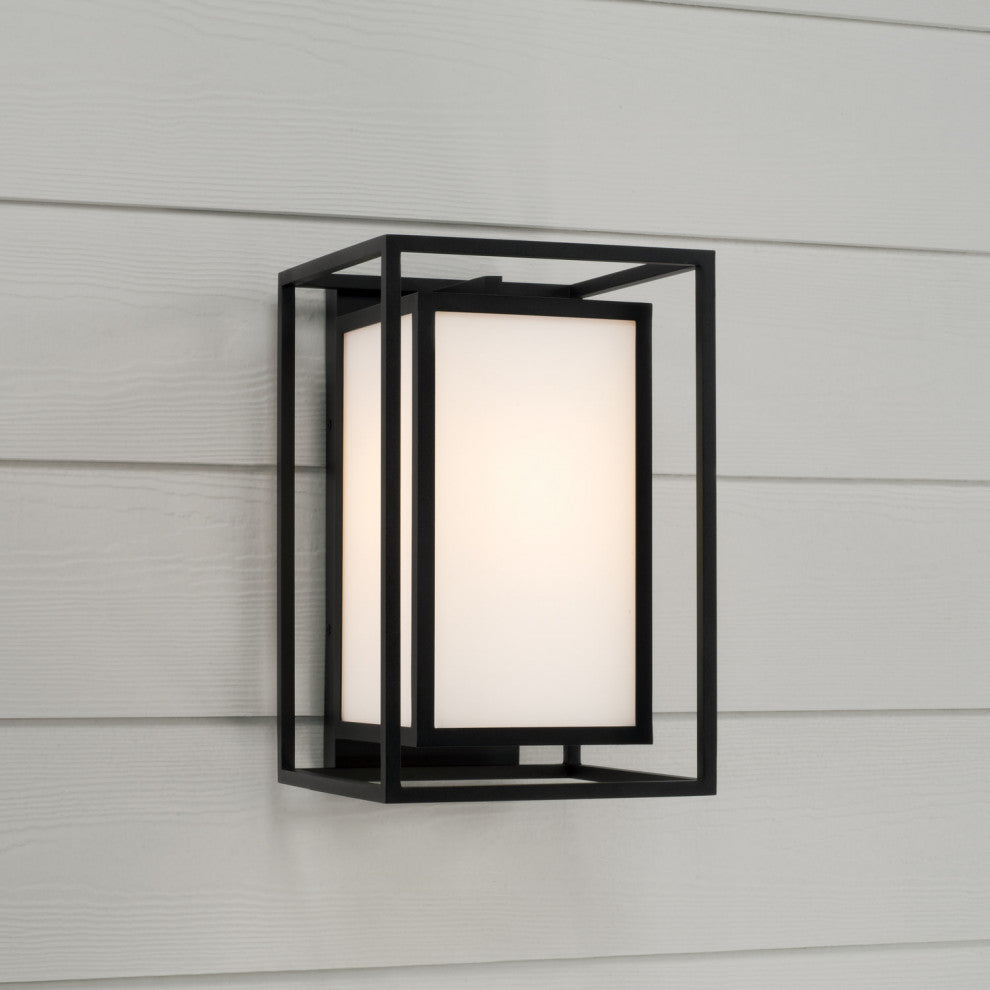 Capital Lighting 953111 Aiden 14" Tall Outdoor Wall Sconce - Black